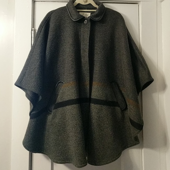 Madewell Hi-Line Trailrider Colorblock Wool Poncho - Picture 7 of 8